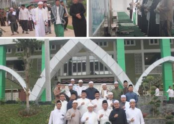 Qiamul Lai Itikaf di Ponpes Darul Arifin: Gubernur – Wakil Gubernur Jambi Sahur dan Shalat Subuh Bersama Warga