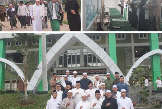 Qiamul Lai Itikaf di Ponpes Darul Arifin: Gubernur – Wakil Gubernur Jambi Sahur dan Shalat Subuh Bersama Warga
