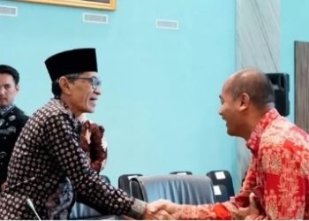 Wabup Bakhtiar Hadiri Rakor Bersama Komisi II DPR RI digedung Mahligai BPD Jambi