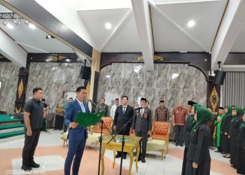 18 Pejabat Baru dilantik Bupati Fadhil Arif, Jabatan ini Amanah Pelayanan Publik