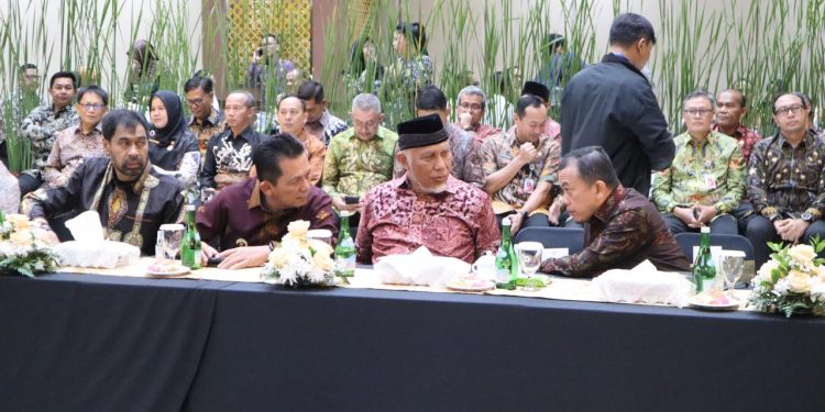 Gubernur Al Haris Hadiri Entry Meeting BPK RI, Tegaskan Komitmen Transparansi Keuangan Daerah