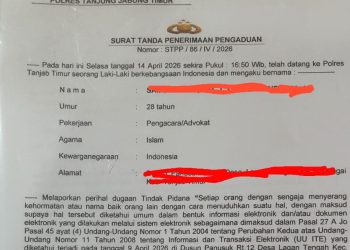 Postingan Facebook Berbuntut Pidana, Kuasa Hukum Keluarga Adi Resmi Lapor Di Polres Tanjabtim