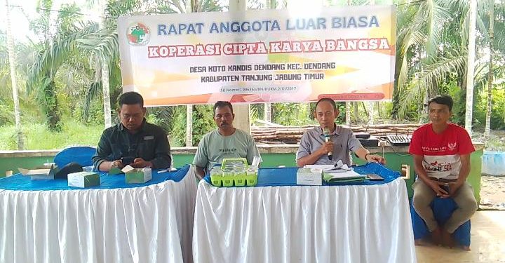 Breaking News: Edy Suryono Terpilih Jadi Ketua Koperasi Cipta Karya Bangsa Koto Kandis Dendang 