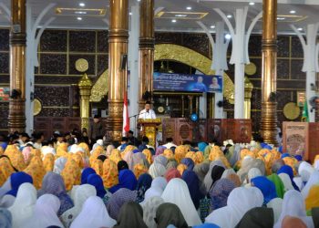 Wagub Sani Ajak Perkuat Ukhuwah dan Sinergi Umat dalam Tabligh Akbar Pemprov bersama BKMT Provinsi Jambi