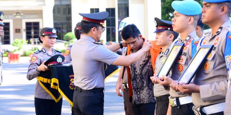 Polda Jambi Pecat Empat Oknum Polisi Langgar Kode Etik 