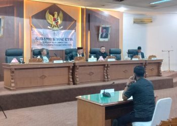 Sidang Etik Alat bukti DPRD Batang Hari Alot, Kasus MH Meruncing 