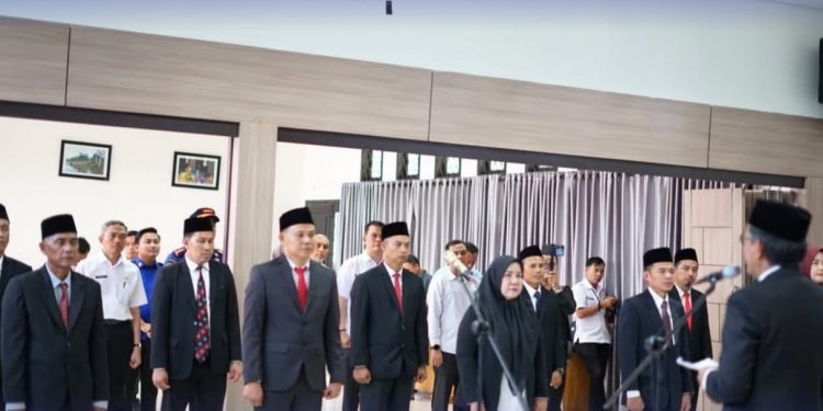 Wabup Junaidi Mahir Lantik Pejabat di Lingkup Pemda Muaro Jambi 