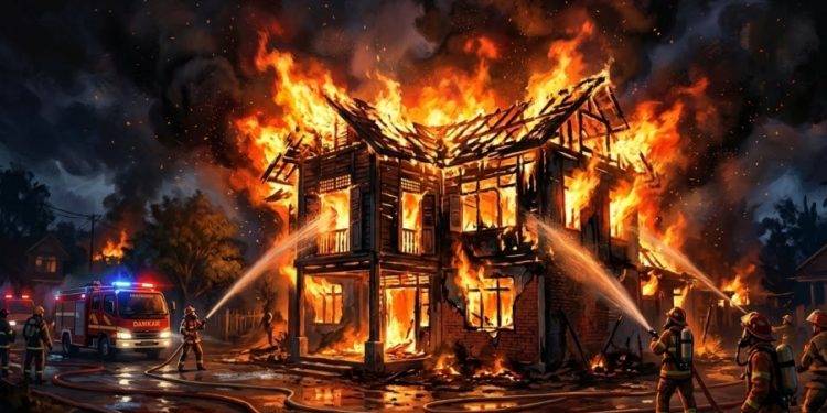 Rumah Kosong di Kota Jambi Hangus Terbakar, Hendra Priyanto Berharap Uluran Tangan Pemerintah