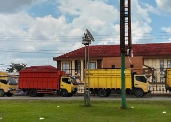 Terobos Aturan, 50 Unit Truk Batu Bara diamankan Satlantas Polres Batanghari