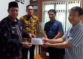 Gerak Cepat Ringankan Beban Warga, BAZNAS dan Pemerintah Kecamatan Sabak Barat Salurkan Bantuan Korban Kebakaran Nibung Putih