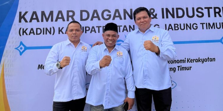 Tiga Senior HIPMI Bersatu Di KADIN Tanjab Timur, Apif Firmansyah: Ini Akan Menjadikan Kadin Sebagai Organisasi Usaha Yang Kuat