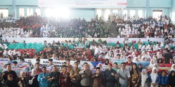 Belasan Ribu Pelajar Jambi Deklarasi Tolak IRET, TCC dan Bullying
