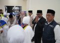 Sekda Sudirman Lepas JCH Kloter 23, Doakan Jamaah Jadi Haji Mabrur, Pulang Sehat