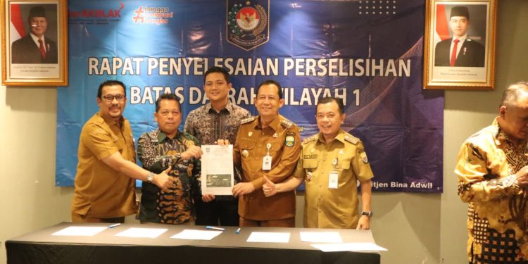 Gubernur Al Haris: Batang Hari dan Muaro Jambi Sepakat Serahkan Keputusan Tapal Batas ke Kemendagri