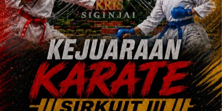 GOR SPN Polda Jambi Jadi Saksi Sengitnya “Pertarungan” Ratusan Atlet di Kejuaraan Karate Sirkuit III Inkado 2026