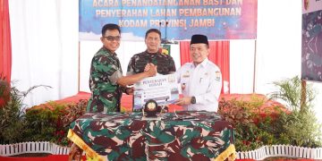 Pemprov Hibahkan Lahan untuk Pembangunan KODAM di Provinsi Jambi