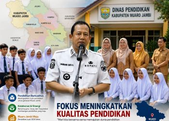 Kepsek di Muaro Jambi Batal Mengundurkan Diri, Bupati BBS Minta Fokus Tingkatkan Mutu Pendidikan
