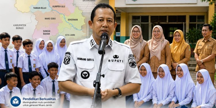 Kepsek di Muaro Jambi Batal Mengundurkan Diri, Bupati BBS Minta Fokus Tingkatkan Mutu Pendidikan