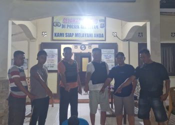 Pelaku Pencurian Dibekuk Jajaran Polsek Air Hitam