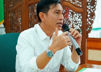 Bupati Fadhil ikuti Rapat Daring Bersama Dirjend OTDA Kemendagri