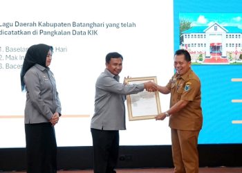Batanghari Terima Penghargaan Kekayaan Intelektual Komunal, Kategori Lagu Daerah