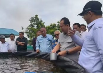 Kembangkan Potensi Perikanan, Bupati BBS Kunker ke BPBAT Sungai Gelam 