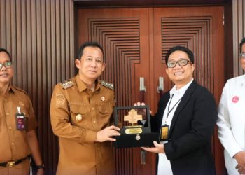 Bupati BBS Terima Audiens Pimpinan PT Pegadaian di Sengeti 