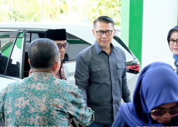 El Firsta Waka I DPRD Batanghari Sambut Kunjungan DPR RI Syarif Fasha