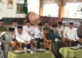 Rahmad Hasrofi ketua DPRD Batanghari Hadiri Pelepasan CJH Di serambi rumah dinas