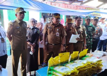 Pastikan Stabilitas Harga Jelang Hari Raya Idul Adha, Wabup Junaidi Mahir Sidak Pasar Sengeti 