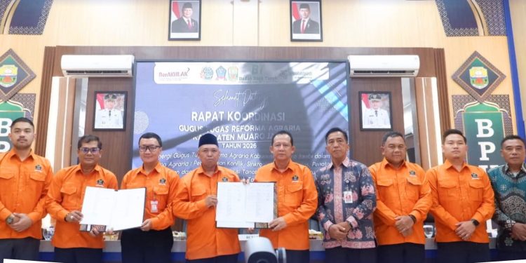 Rakor GTRA 2026, Pemkab Muaro Jambi Komitmen Penuh Wujudkan Keadilan Agraria dan Kesejahteraan Desa