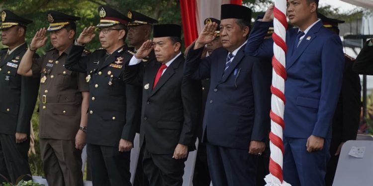Gubernur Al Haris Ikuti Upacara Peringatan Hari Lahir Pancasila 2026, Ajak ASN dan Generasi Muda Hidupkan Nilai Pancasila