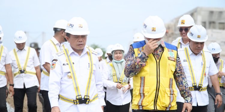 Tinjau Pembangunan Sekolah Rakyat di Tanjabtim, Al Haris Minta Proyek Dipercepat Demi Sambut Siswa Baru