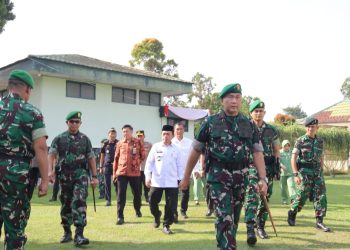 450 Prajurit Yonif 142/KJ Kembali dari Papua, Disambut Haru dan Bangga di Jambi