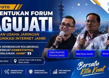 PAGUJATI Lahir, Jambi Dorong Penataan Kabel Internet Bawah Tanah dan Perkuat Ekosistem Digital Daerah