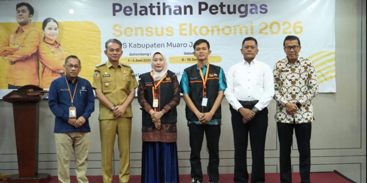 Wabup Junaidi H. Mahir Resmi Membuka Pelatihan Petugas Sensus Ekonomi 2026
