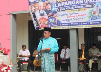 Lepas 219 Siswa PKL SMKN 6 Kota Jambi, Wagub Sani Dorong Generasi Siap Kerja dan Berdaya Saing Nasional
