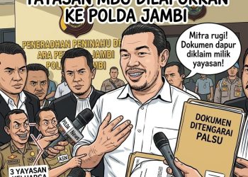 Diduga Gunakan Dokumen Tidak Sah, Tiga Yayasan Pengelola Program MBG Dilaporkan ke Polda Jambi 