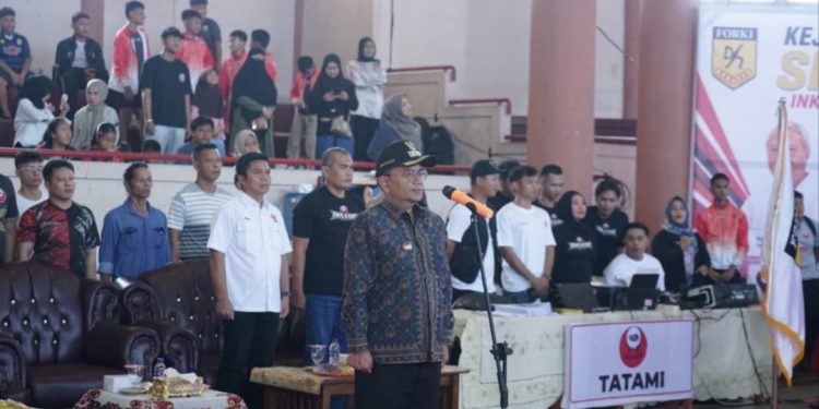 Wali Kota Jambi Resmi Buka Kejuaraan Karate Sirkuit III INKADO Jambi 2026