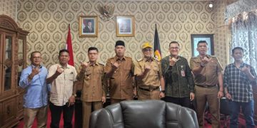 Silaturahmi dengan Wawako dan Sekda Pariaman, Ariansyah: Pesona Budaya Hoyak Tabuik Piaman 2026 Jadi Contoh Promosi Budaya di Jambi