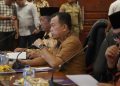 Gubernur Al Haris Pimpin Rapat Evaluasi Perkembangan Pelaksanaan Kegiatan Pembangunan Triwulan II TA 2026