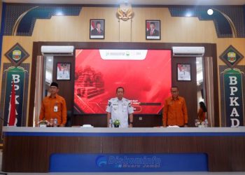 Bupati BBS Resmi Mencanangkan Pelaksanaan Sensus Ekonomi (SE) 2026 Tingkat Kabupaten Muaro Jambi