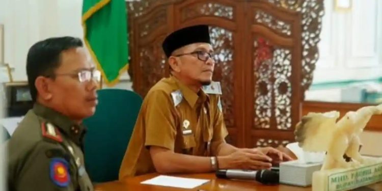 Pemkab Batanghari Beri Pelatihan Peran Satlinmas Sebagai Garda Terdepan