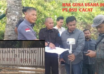HGU PT BSU Cacat Hukum dan Tidak Memiliki Kekuatan Hukum Mengikat
