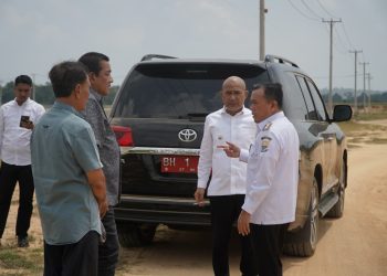 Gubernur Al Haris Tinjau Lokasi Pembangunan Sekolah Rakyat dan Lokasi Pembangunan BTN Bungo Green City