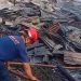 Sijago Merah Lahap Delapan Rumah Warga Di desa Lagan Tengah, Ditengah Pemukiman Padat Penduduk
