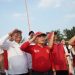 Gubernur Al Haris Gelar “Gebyar Mahardika Untukmu Negeriku” Pasang 10.000 Bendera Merah Putih di Sepanjang Jembatan Gentala Arasy dan Tempat lainnya