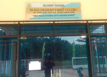 Lapor Bupati.!!! Kantor Lurah Parit Culum Satu, Kosong Tak Ada Satupun Staf di Jam Kerja