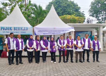 Rabu Berkah TP Posyandu Jambi Bersama PUTR, Hesti Haris Ajak Masyarakat Waspada Musim Kemarau