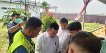 Gubernur Al Haris Tinjau Pembangunan VIP Room Bandara Muara Bungo